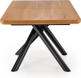 Designerski stół z fornirowanym blatem Derrick