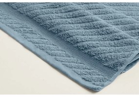 Żółto-niebieskie bawełniane ręczniki frotte zestaw 4 szt. 50x90 cm – Foutastic