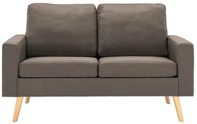 2-osobowa sofa taupe - Eroa 2Q