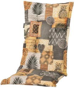 Poduszka na fotel ogrodowy MADISON AVA YELLOW 105x50 cm, żółty