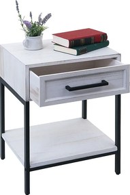 Szafka nocna MCW-N91,  biały