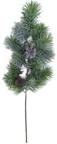 Gałązka pokryta szronem sosny, 59 cm
