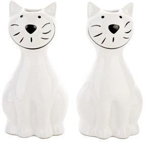 Ceramiczny nawilżacz powietrza na kaloryfer KOT, 2 sztuki w komplecie