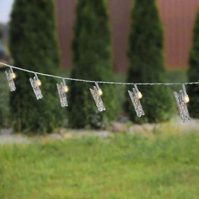 DecoKing Lampki na zdjęcia ciepła biała, 20 LED