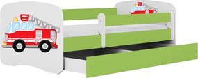Łóżko dziecięce z szufladą mix 70x140 F2-L49