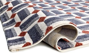 Niebieski dywan 200x290 cm Amara – Universal