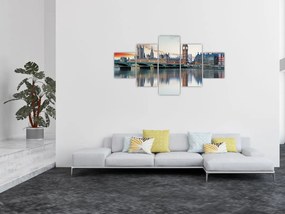 Obraz - Houses of Parliament w Londynie (125x70 cm)