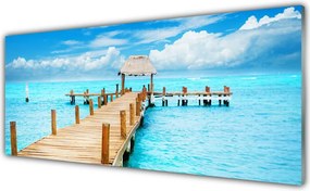 Panel nad blat kuchenny Most Wiszący nad Falami