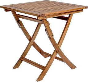 Stolik ogrodowy z litego drewna akacjowego 70x70 cm Noemi – Bizzotto