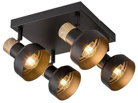 Rabalux 73058 - Oświetlenie punktowe SASKIA 4xE14/15W/230V