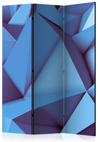 Parawan dwustronny 3D 135x172 cm 3-częściowy fioletowy ARTGEIST B