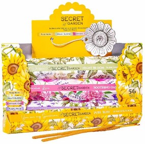 Zestaw kadzidełek Arome Secret garden, 4 zapachy