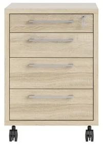 Szafka w dekorze dębu z zamkiem 48x68 cm Prima – Tvilum