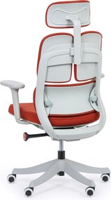 Krzesło biurowe ERGONOMY, czerwony