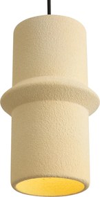 Retro Lampa Wisząca Beżowa 3-punktowa - Monti