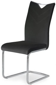 Czarne Krzesło Minimalistyczne M2-K65
