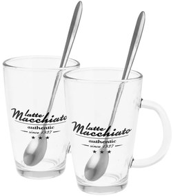 Zestaw szklanek z uchwytem do Latte Macchiato 300 ml, 2 szt.