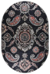 Czarny dywan odpowiedni do prania 160x230 cm – Vitaus