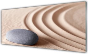 Panel Szklany do Kuchni Struktura Warstwowa Piaskowca