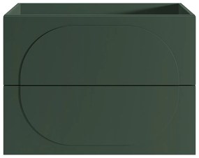 Szafka łazienkowa wisząca   - Zielona - 80 cm - VUTOMA