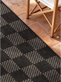 Czarny/kremowy chodnik odpowiedni na zewnątrz 80x200 cm Haringey Dorothy – Ted Baker