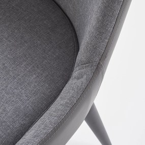 Krzesło do jadalni z niskimi podłokietnikami K333