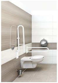 Stalowy uchwyt ścienny do łazienki 83 cm Handicap – Sapho