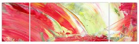 Obraz abstrakcji - malarstwo (170x50 cm)