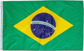 Flaga Brazylii, 120 x 80 cm