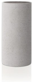 Jasnoszary wazon Blomus Bouquet, wys. 24 cm