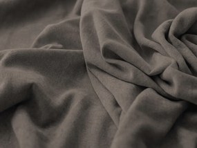 Zasłona TAVIO 140x250 cm, szarobrązowy Zawieszanie: Taśma z wiązaniami