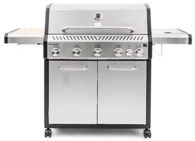 Grill gazowy G21 Nebraska BBQ Premium line, 6 palników + gratis reduktor ciśnienia