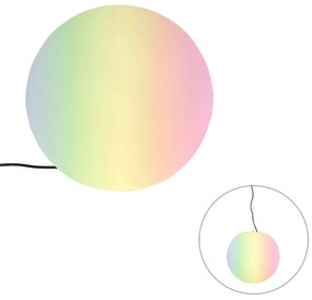 Zewnetrzna Inteligentna lampa zewnętrzna biała 45 cm IP65 z WiFi A60 - Nura Nowoczesny Oswietlenie zewnetrzne