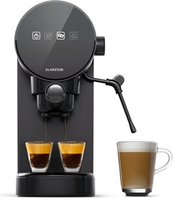 Klarstein Furore 1360W 20bar Ekspres Kolbowy Czarny