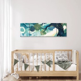 Obraz – Zielona korona drzewa życia (170x50 cm)