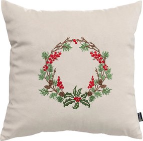 Poszewka na poduszkę Winter Wreath 43x43 cm