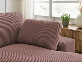 Różowy sztruksowy narożnik Belair – Bobochic Paris