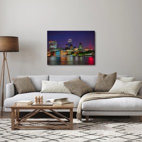 Obraz - Londyn wieczorem (70x50 cm)