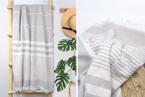 Ręcznik Plażowy ELEGANT 90x180 beżowy GRENO