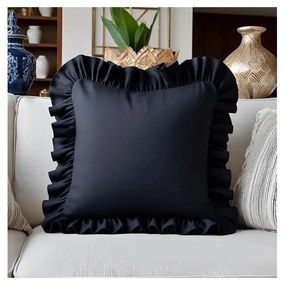 Poszewka na poduszkę z mieszanki bawełny 40x40 cm Ruffled – Mila Home