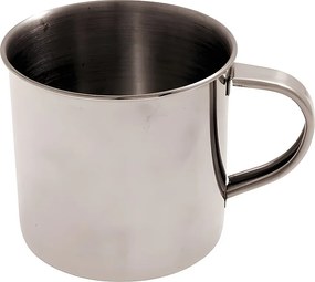 Kubek ze stali nierdzewnej o pojedynczej ściance 35cl, wysokość 7,7 cm, waga 74g