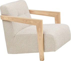 Beżowy fotel Caracas – House Nordic