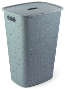 Curver Kosz na brudną bieliznę Softex 56 l,niebieski