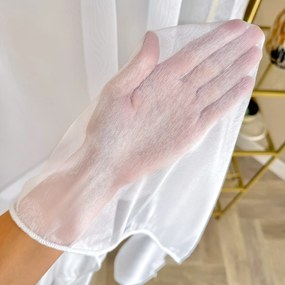 Firana gładka na Markizecie naturalny wygląd z ołowianką  - wys. 320 cm