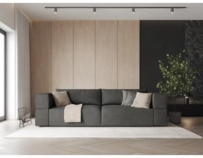 Ciemnoszara sofa 248 cm Esther – Milo Casa