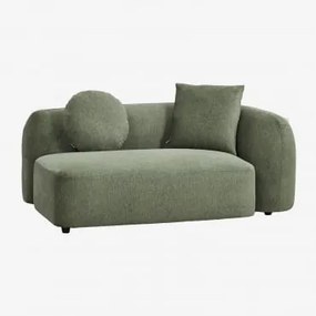 Prawy Moduł Narożny 2-osobowy Do Sofy Modułowej W Kolorze Szenilu Coco Szenil Sage Green - Sklum
