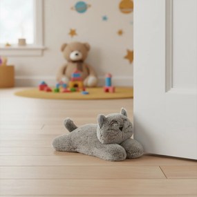 Stoper do drzwi do pokoju dziecięcego w ksztalcie kotka, 1 kg