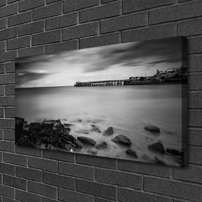 Obraz canvas na ścianę Molo prowadzące w Głąb Morza