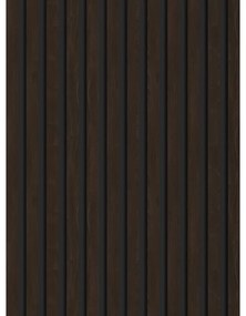 Mexen Lam-B lamele ścienne 275 x 30 cm, płyta HDF 4 mm, fornir techniczny, Heban Brązowy - S100-275307-3015-022