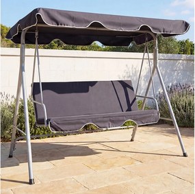 Huśtawka ogrodowa MCW-D61,  ciemnoszary